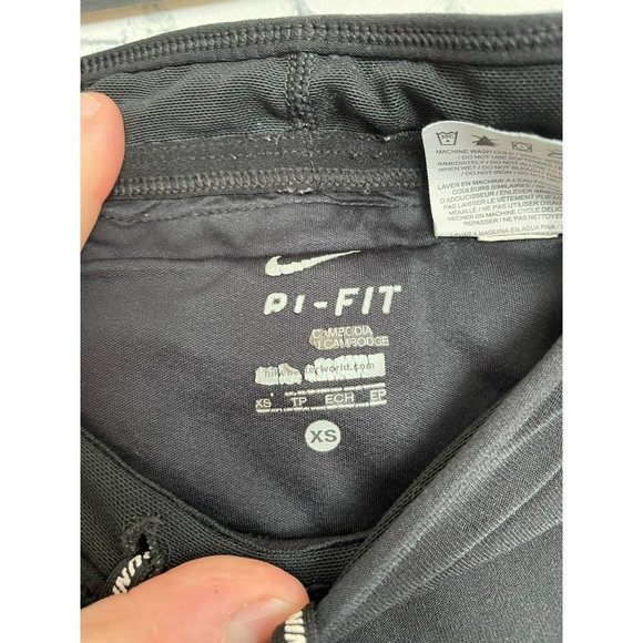Nike Running Leggings Womens X-Small Black Dri Fit Tech Tight Bottoms Athletic - Picture 10 of 11